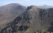 Pillar (left), Black Crag and Great Gable from the top of Steeple - Photo © Ann Bowker